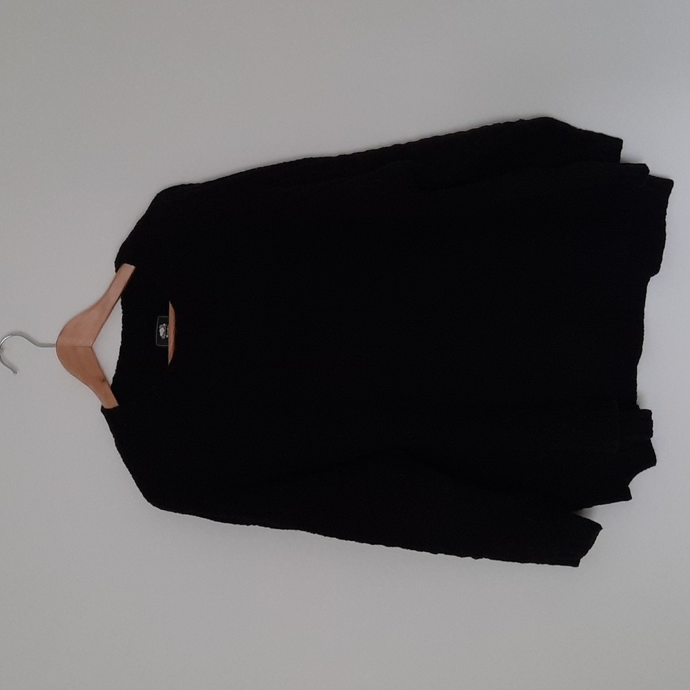 Black Roots knit sweater